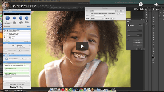 Free Color Cast Webinar - ShopJeanPhotography.com